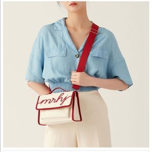 marhen j sunny ivory bag